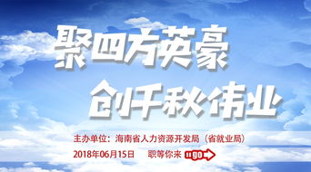 聚四方英豪 创千秋伟业 大型公益综合招聘会