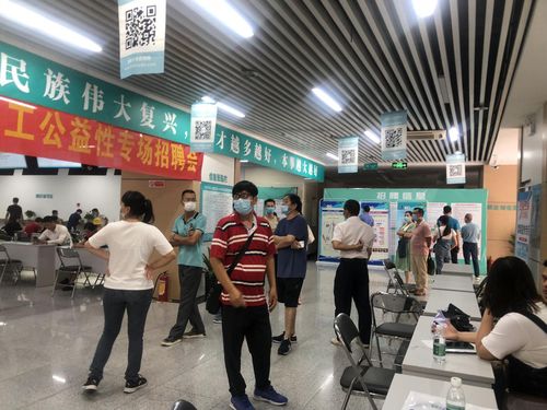 海口市人力资源市场举办农民工公益性专场招聘会