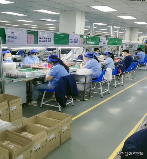 3000人的电子厂,员工上班的生产车间,做事快和慢都由自己定