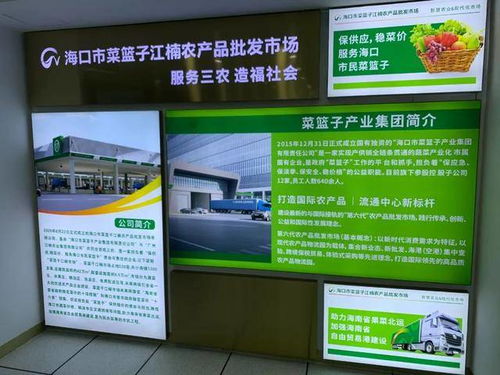 烟台苹果海口推广联络处在江楠农产品批发市场设立